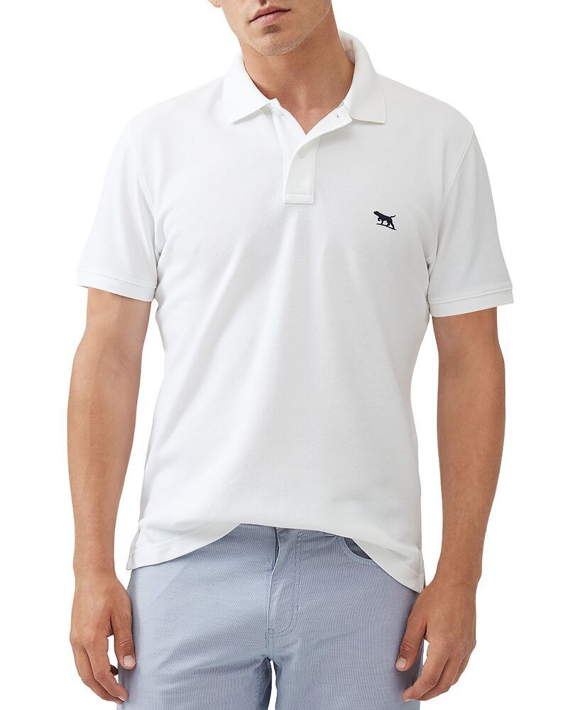 ロッドアンドグン メンズ トップス ポロシャツ スリムフィット Rodd Gunn The Gunn Slim Fit Polo Shirt Coconut