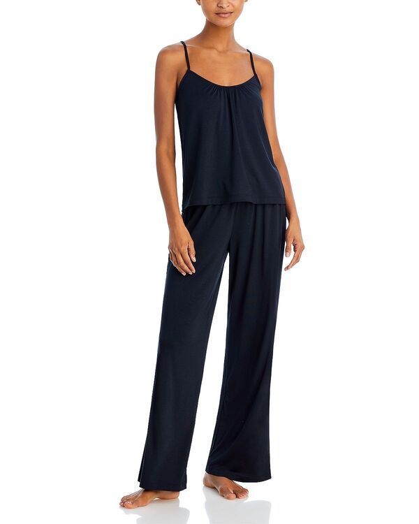 エバージェイ レディース アンダーウェア ナイトウェア Eberjey Gisele Cami Pant Pajama Set Black ブラック