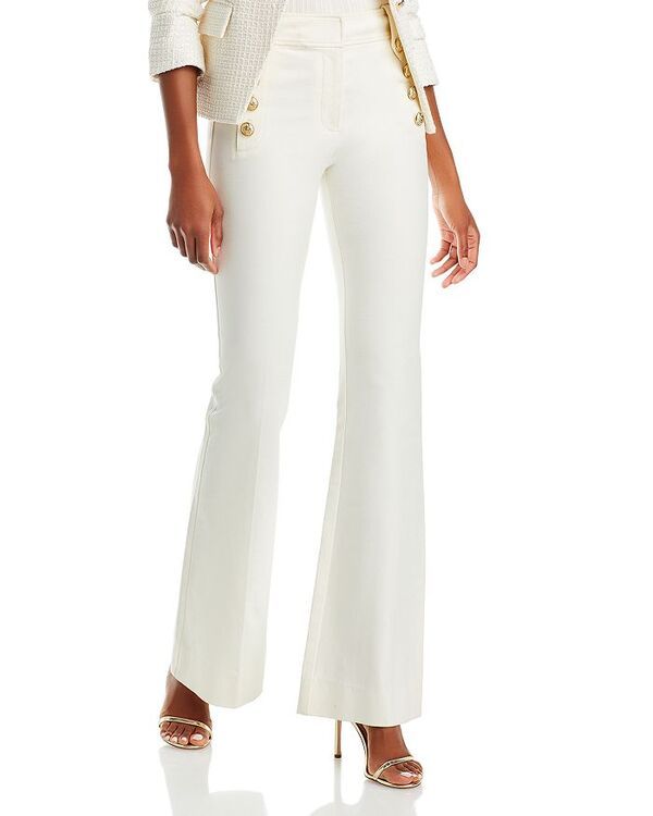 デレクラムテンクロスバイ レディース ボトムス カジュアルパンツ パンツ Derek Lam 10 Crosby Robertson Flare Hem Pants White ホワイト