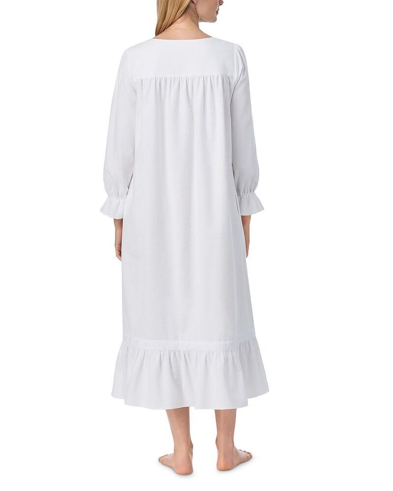 エイレーンウェスト レディース アンダーウェア ナイトウェア コットン Eileen West Cotton Ballet Nightgown White ホワイト