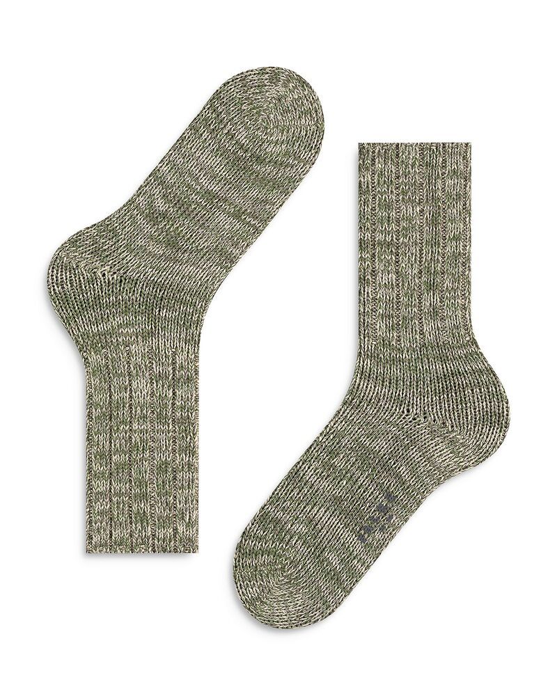 ファルケ メンズ アンダーウェア 靴下 コットン ブーツ Falke Brooklyn Cotton Blend Boot Socks Thyme