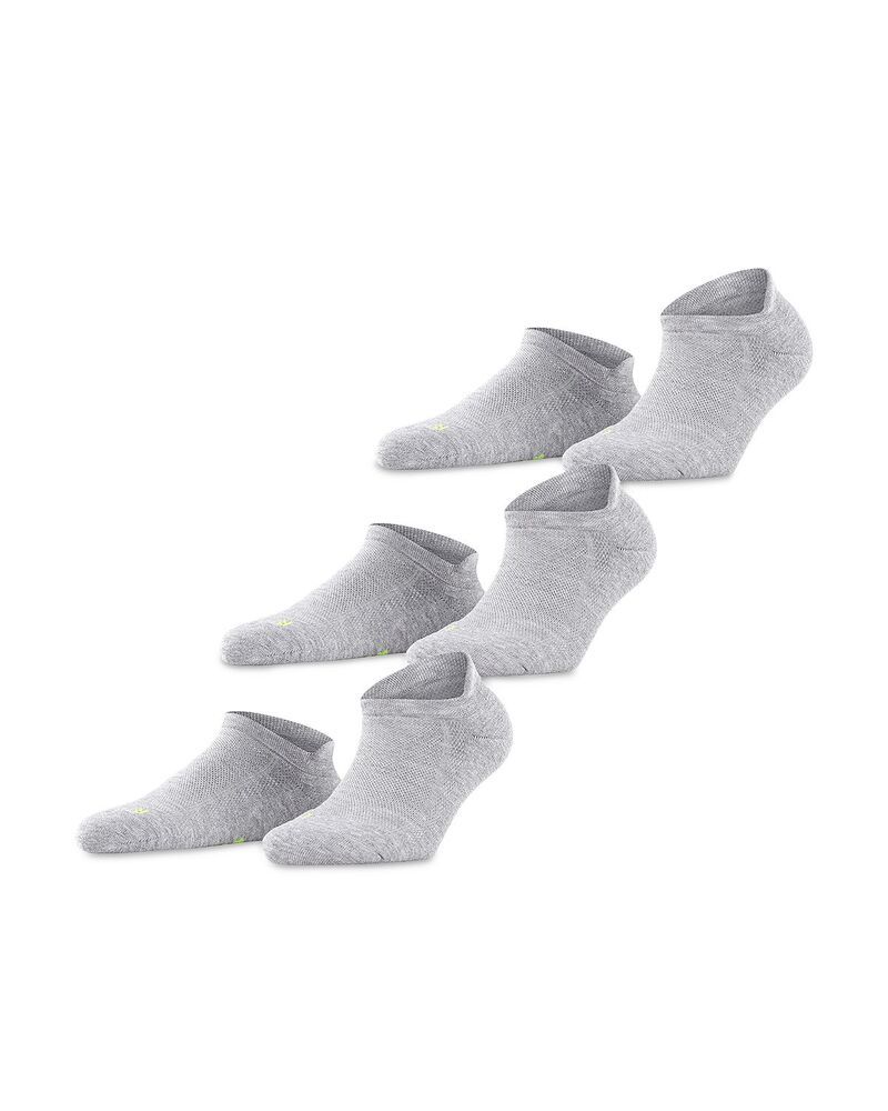 ファルケ メンズ アンダーウェア 靴下 アンクル Falke Cool Kick Ankle Socks Pack of 3 Light Gray グレー