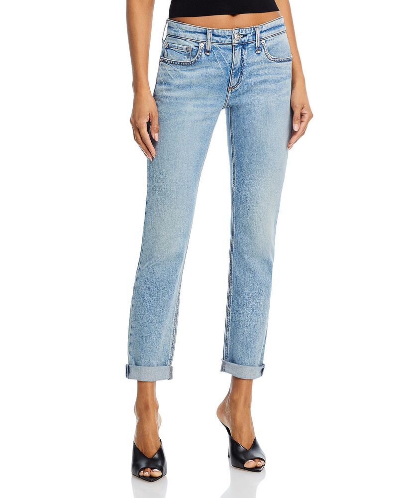 ラグアンドボーン レディース ボトムス デニムパンツ ローライズ アンクル ジーンズ rag bone Dre Low Rise Ankle Slim Boyfriend Jeans Daphne