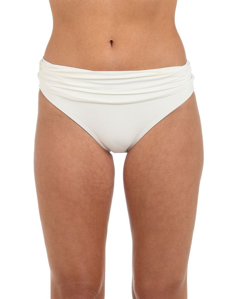 ラブランカ レディース 水着 ボトムスのみ La Blanca Island Goddesshirred Bikini Bottom Ivory アイボリー