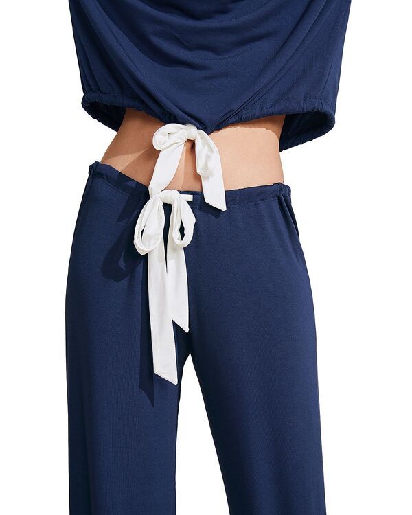 エバージェイ レディース アンダーウェア ナイトウェア Eberjey Gisele Slouchy Pajama Set NavyIvory アイボリー エバージェイ レディース アンダーウェア ナイトウェア Eberjey Gisele Slouchy Pajama Set NavyIvory アイボリー