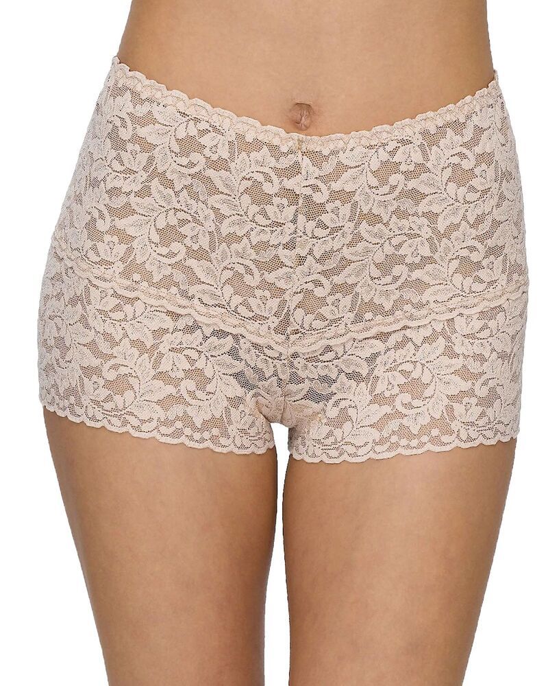 ハンキーパンキー レディース アンダーウェア パンツ レース Hanky Panky Retro Signature Lace Hotpant Chai