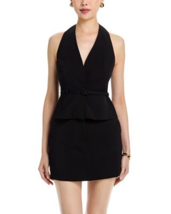 フレンチコネクション レディース トップス シャツ ホルター FRENCH CONNECTION Harry Belted Halter Top Black ブラック