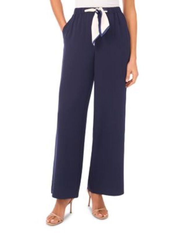 セセ レディース ボトムス カジュアルパンツ CeCe Straight Pull On Pants Classic Navy ネイビー