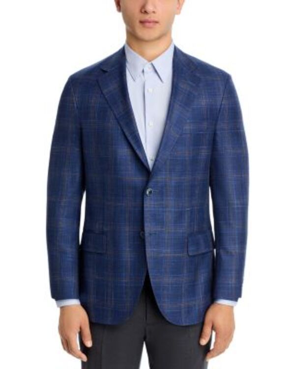 ピーター・ミラー メンズ アウター ジャケット・ブルゾン レギュラーフィット Peter Millar Hyperlight Plaid Regular Fit Soft Jacket Blue Brown ブルー ピーター・ミラー メンズ アウター ジャケット・ブルゾン レギュラーフィット Peter Millar Hyperlight Plaid Regular Fit Soft Jacket Blue Brown ブルー