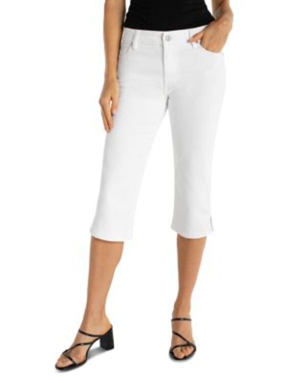 リヴァプール ロサンゼルス レディース ボトムス デニムパンツ キャップ ジーンズ Liverpoolos Angelespring Mid Rise Capri Jeans in Bright White ホワイト