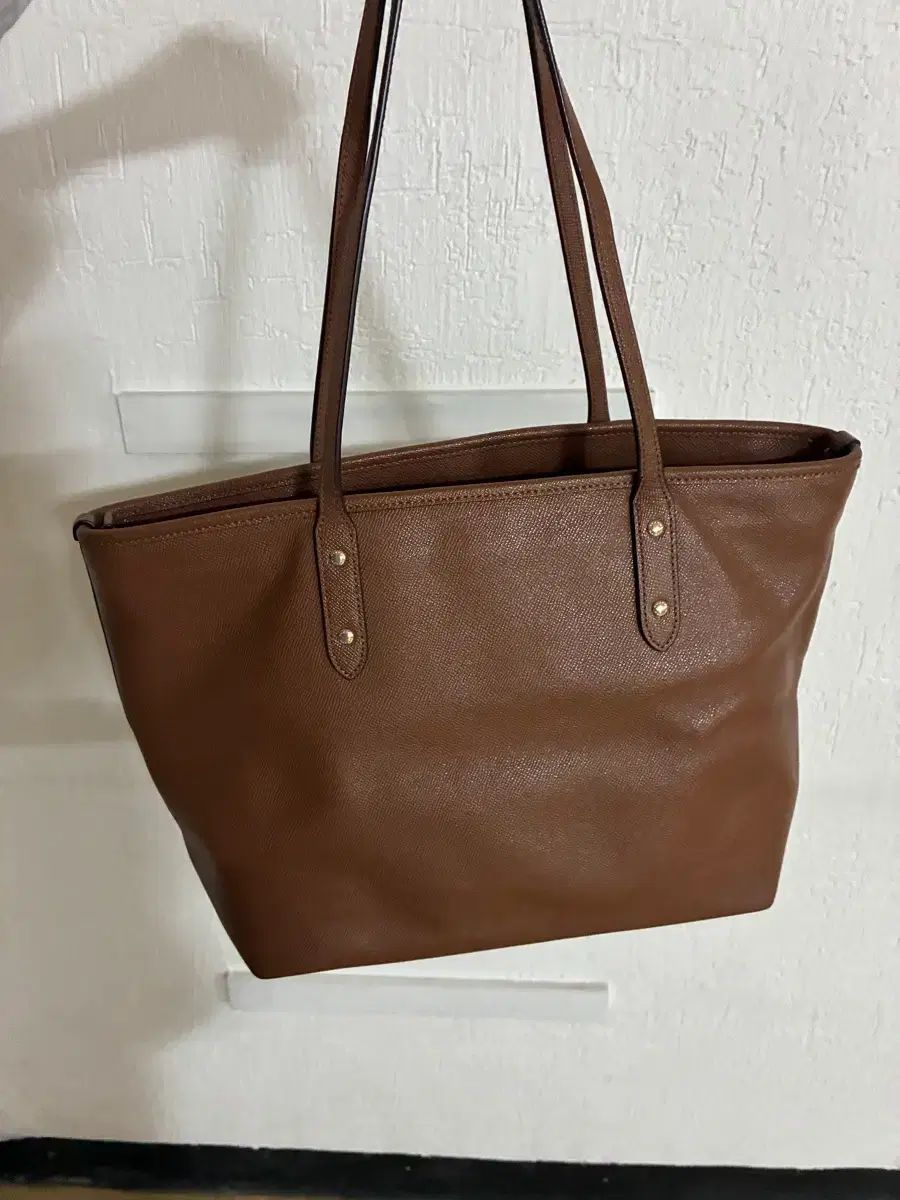 COACH シティ バッグ ブラウン