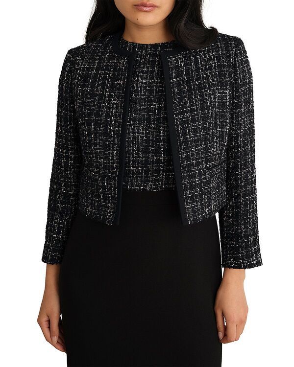ホッブスロンドン レディース アウター ジャケット・ブルゾン HOBBS LONDON Esme Jacket BlackWhite ホワイト