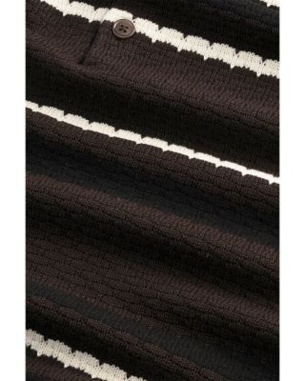 NN07 メンズ アウター ニット・セーター ポロシャツ NN07 Alfie Polo Sweater Dusky Port