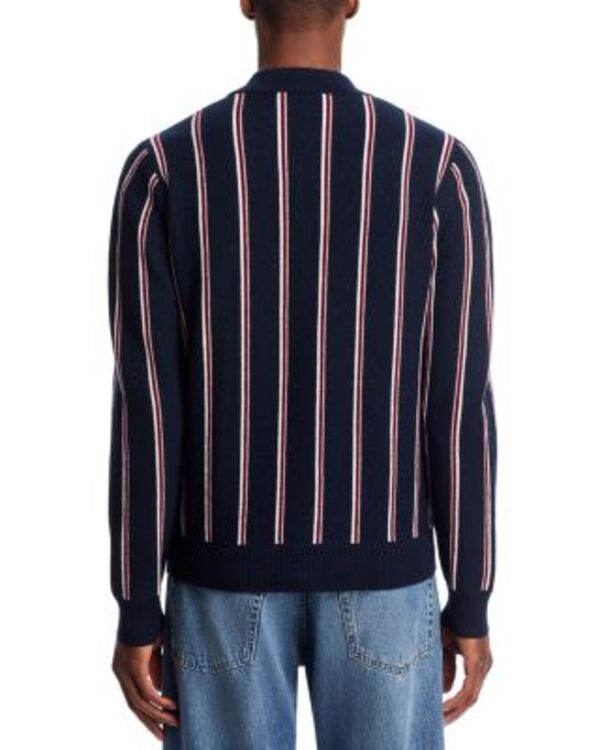 シムカイ メンズ アウター カーディガン セーター SIMKHAI Elio Cardigan Sweater Midnight Multi マルチカラー