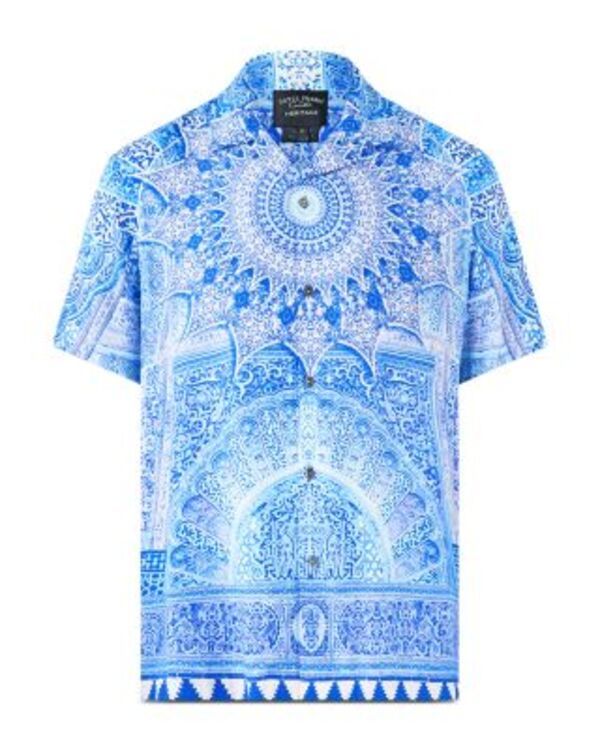 キャミラ メンズ トップス シャツ リラックスフィット Camilla The Bosphorous Relaxed Fit Short Sleeve Camp Shirthe Bosphorous