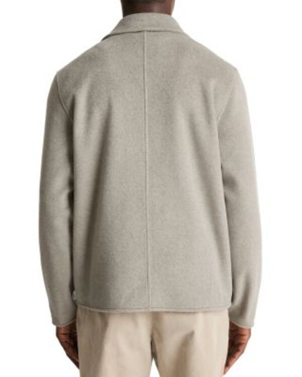 ヴィンス メンズ アウター ジャケット・ブルゾン ニット Vince Double Knit Chore Jacket Dark Dune