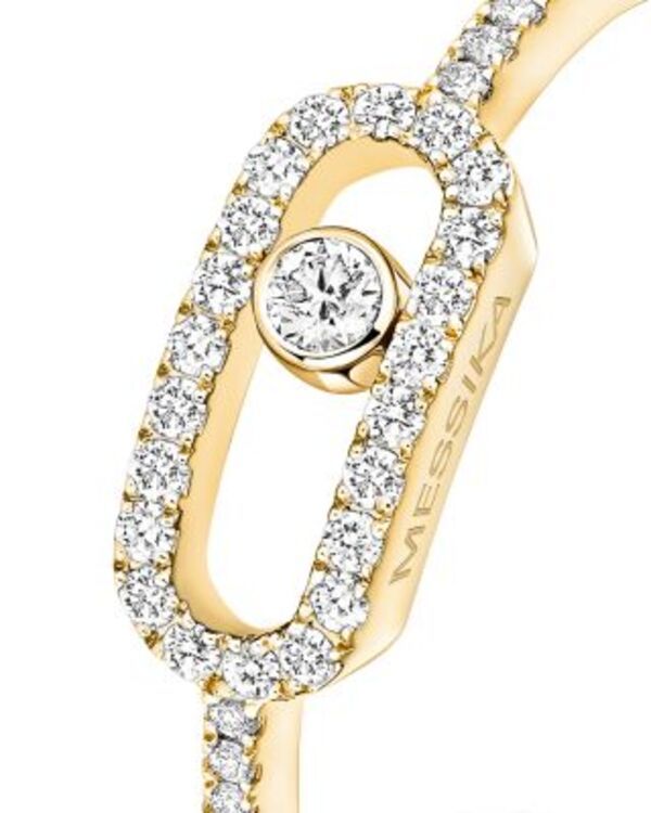 メシカ レディース アクセサリー リング Messika Diamond Move Uno Pav Ring in 18K Gold 017 tcw Pink Gold ピンク メシカ レディース アクセサリー リング Messika Diamond Move Uno Pav Ring in 18K Gold 017 tcw Pink Gold ピンク