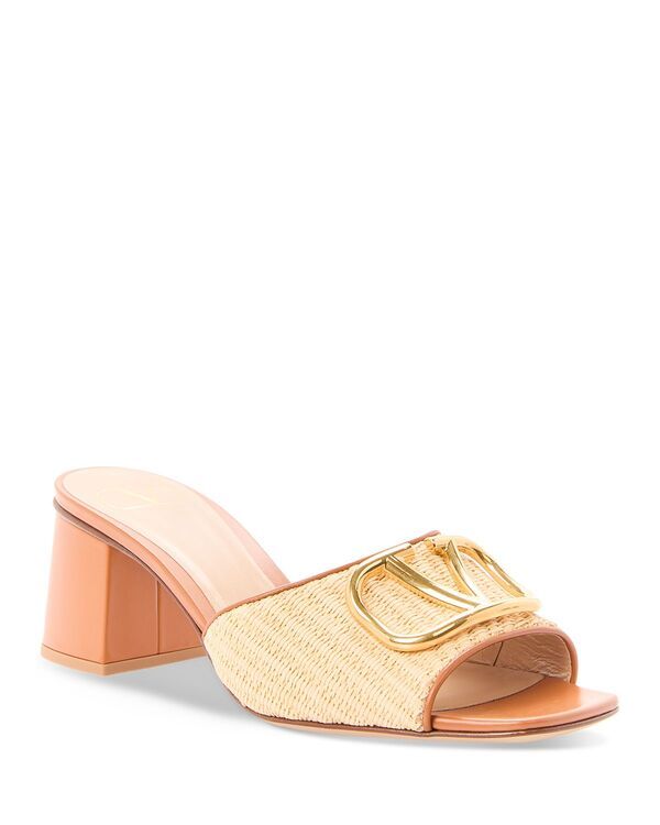 ヴァレンティノ レディース シューズ サンダル ロゴ Valentino Garavani Womens VLogo Sandals Beige ベージュ