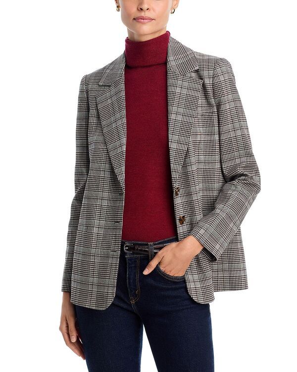 アリスアンドオリビア レディース アウター ジャケット・ブルゾン ブレザー Alice and Olivia Michael Boxy Single Breasted Blazer Black ブラック