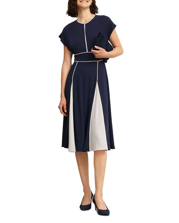 ホッブスロンドン レディース トップス ワンピース HOBBS LONDON Viola Dress Midnight Cream クリーム