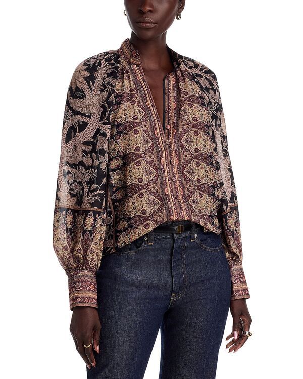 コビーハルペリン レディース トップス シャツ ブラウス レース Kobi Halperin Solace Blouse Black Mutlti ブラック