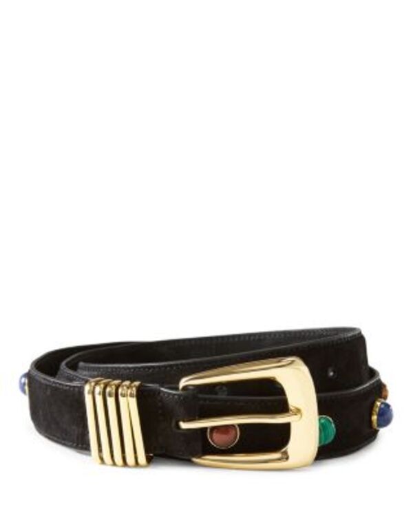 ヴェロニカ ベアード レディース アクセサリー ベルト Veronica Beard Womenstonembellished Arch Belt Black ブラック