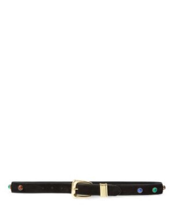 ヴェロニカ ベアード レディース アクセサリー ベルト Veronica Beard Womenstonembellished Arch Belt Black ブラック