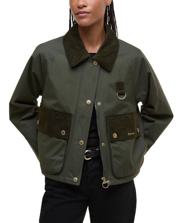 バブアー レディース アウター ジャケット・ブルゾン Barbour Phoebe Casual Jacket OliveBrown オリーブ