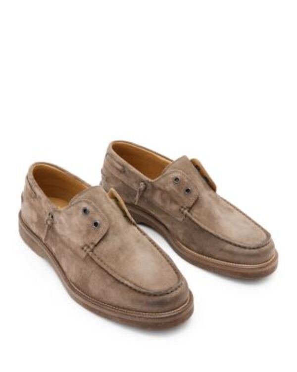 ジョンバルベイトス メンズ シューズ スリッポン・ローファー John Varvatos Mens Varick Slip On Deck Shoesting Ray