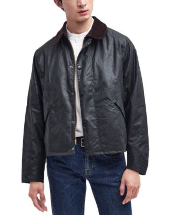 バブアー メンズ アウター ジャケット・ブルゾン Barbour Transport Wax Jacket Sage セージ