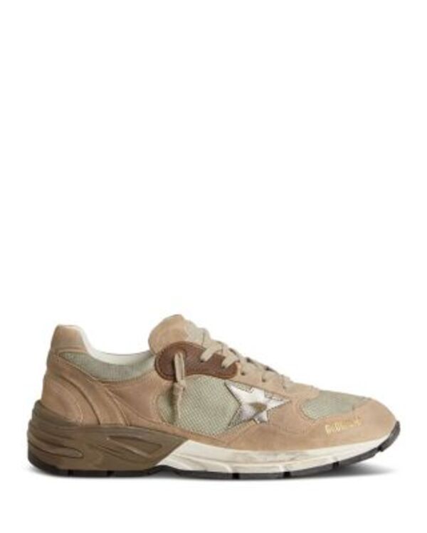 ゴールデングース メンズ シューズ スニーカー Golden Goose Mens Running Dad Sneakers Beige Silver ベージュ