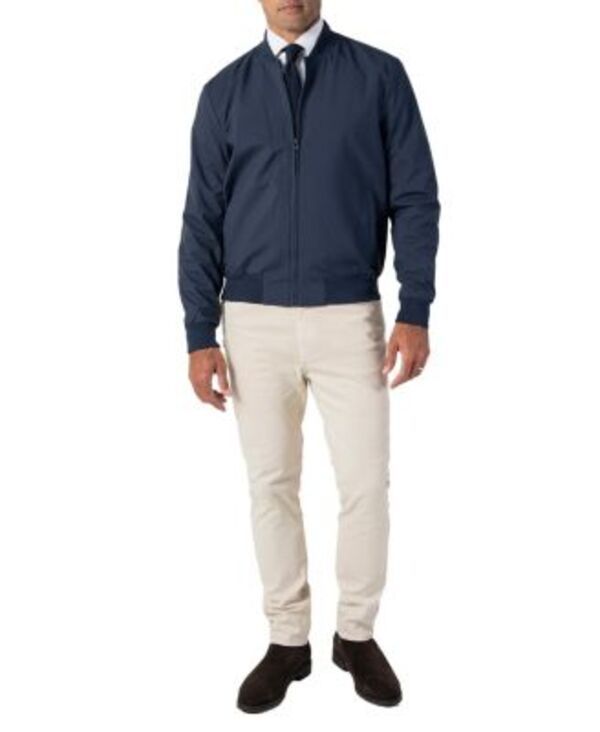 ロバート タルボット メンズ アウター ジャケット・ブルゾン Robertalbott Jackson Baseball Jacket Navy ネイビー ロバート タルボット メンズ アウター ジャケット・ブルゾン Robertalbott Jackson Baseball Jacket Navy ネイビー