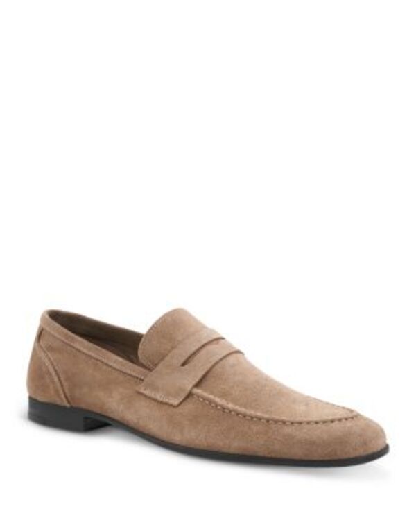 ブルーノマグリ メンズ シューズ スリッポン・ローファー スエード Bruno Magli Mens Lastra Suede Penny Loafersand Suede サンド