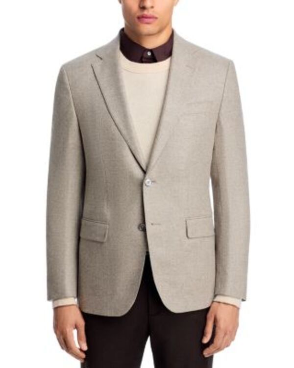 ボス メンズ アウター コート スリムフィット BOSS Hutson Slim Fit Sportcoat Open Grey グレー ボス メンズ アウター コート スリムフィット BOSS Hutson Slim Fit Sportcoat Open Grey グレー