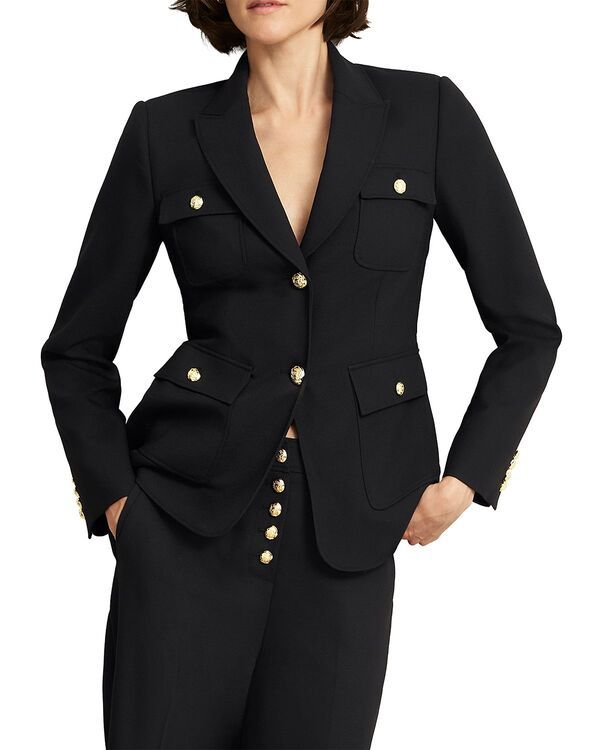 ホッブスロンドン レディース アウター ジャケット・ブルゾン HOBBS LONDON Highclere Jacket Black ブラック