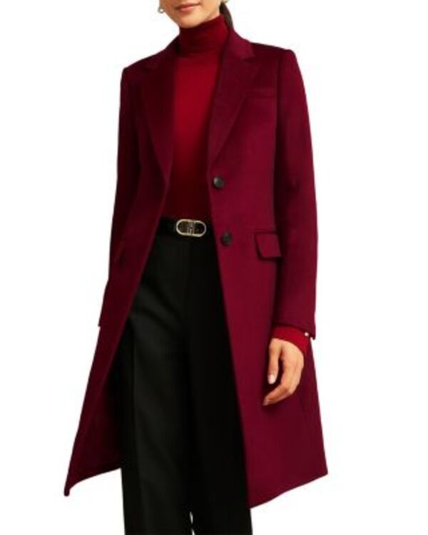 ホッブスロンドン レディース アウター コート プチ HOBBS LONDON Petite Cavendish Coat Navy ネイビー