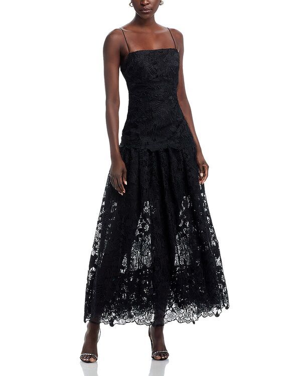 ウンガロ レディース トップス ワンピース Ungaro Saige Dress Black ブラック