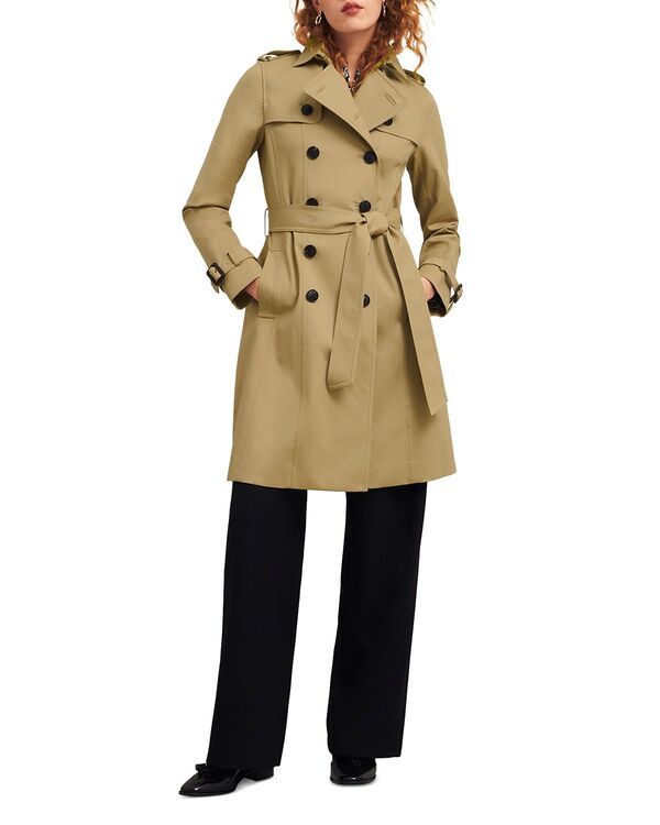 ホッブスロンドン レディース アウター コート HOBBS LONDON Skylar Trench Coatan タン