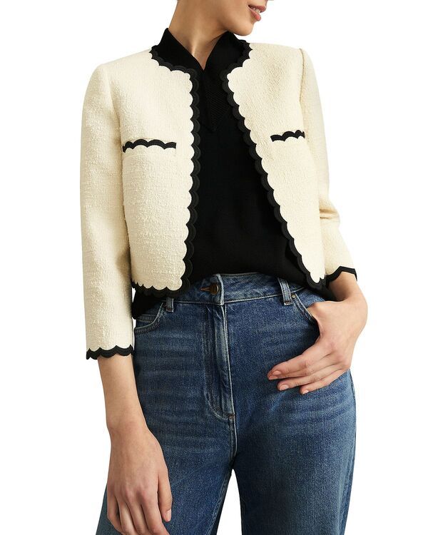 ホッブスロンドン レディース アウター ジャケット・ブルゾン HOBBS LONDON Limited Laskett Jacket Buttercream