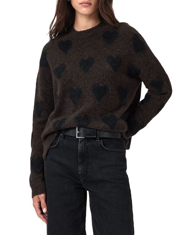 オールセインツ レディース アウター ニット・セーター ALLSAINTS Amora Sweater Oxblood Red レッド
