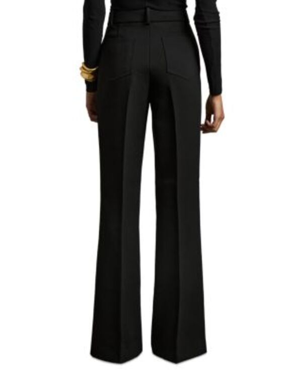 レイス レディース ボトムス カジュアルパンツ プチ REISS Petite Flare Pants Black ブラック