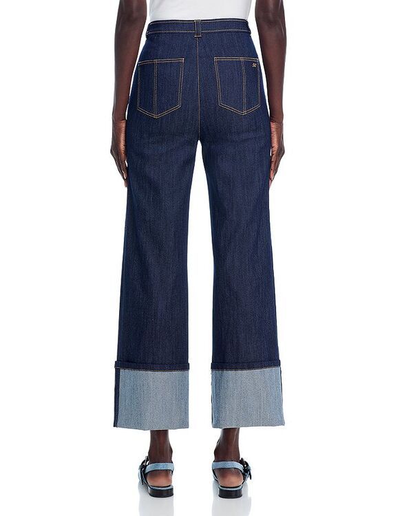 サンク ア セプト レディース ボトムス デニムパンツ ジーンズ Cinq a Sept Benji High Rise Cuffed Jeans in Indigo Indigo インディゴ