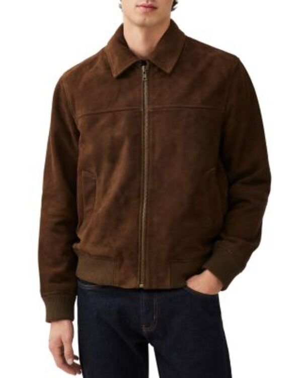 ロッドアンドグン メンズ アウター ジャケット・ブルゾン スエード Rodd Gunn Redvale Zip Front Suede Jacket Pecan