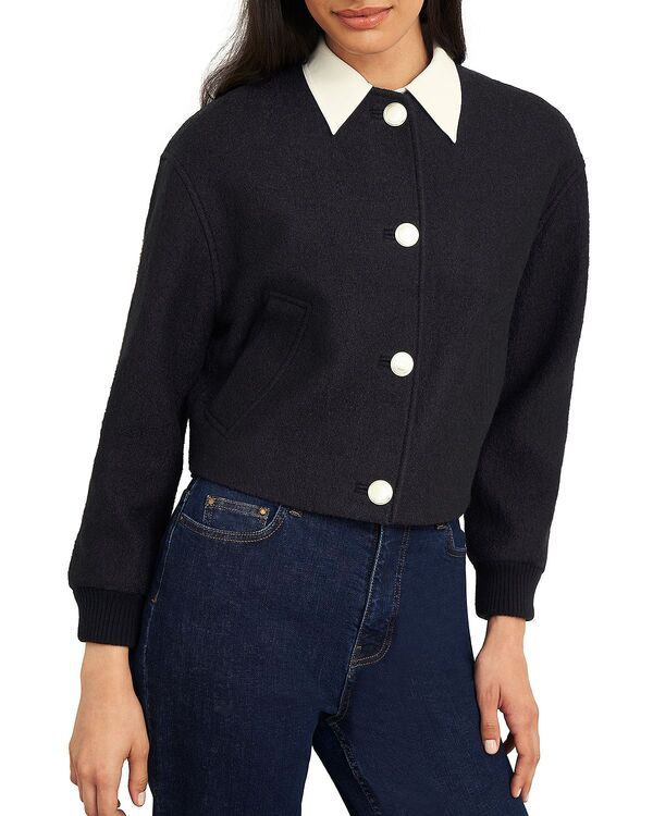 ホッブスロンドン レディース アウター ジャケット・ブルゾン HOBBS LONDON Limited Elsham Bomber Jacket Black ブラック