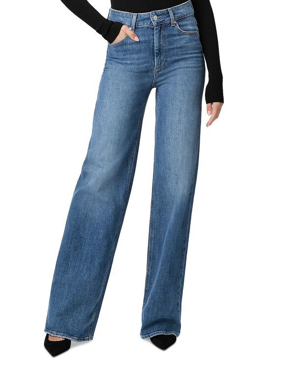 ペイジ レディース ボトムス デニムパンツ ジーンズ PAIGE Sasha High Rise Wide Jeans in Stefania Distressed Stefania Distressed
