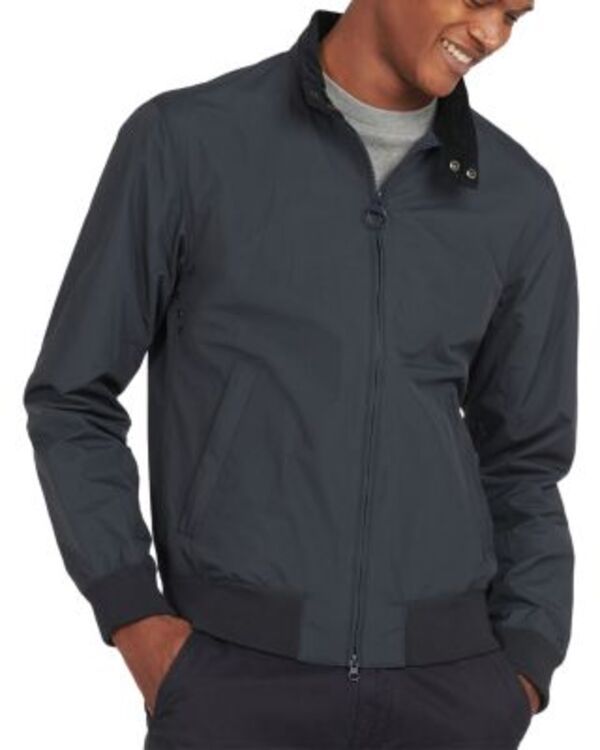 バブアー メンズ アウター ジャケット・ブルゾン Barbouroyston Casual Zip Front Jacket Navy ネイビー