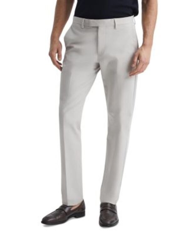 レイス メンズ ボトムス カジュアルパンツ スリムフィット コットン REISS Eastbury Cotton Stretch Slim Fit Chino Pantstone ストーン
