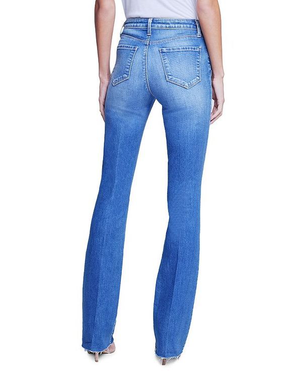 ラジャンス レディース ボトムス デニムパンツ ストレート ジーンズ LAGENCE Ruth High Rise Straight Leg Jeans in Cambridge Cambridge