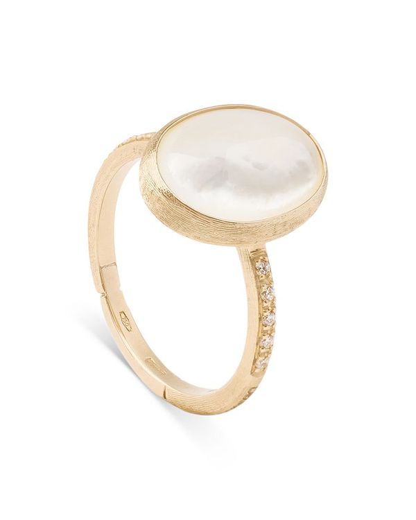 マルコ ビチェゴ レディース アクセサリー リング Marco Bicego 18K Yellow Gold Siviglia Mother of Pearl Diamond Ring WhiteGold ホワイト マルコ ビチェゴ レディース アクセサリー リング Marco Bicego 18K Yellow Gold Siviglia Mother of Pearl Diamond Ring WhiteGold ホワイト