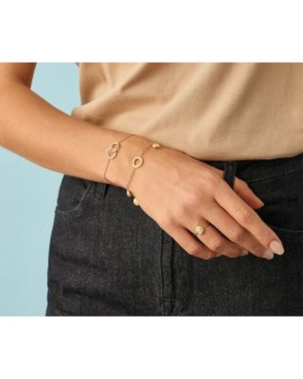 マルコ ビチェゴ レディース アクセサリー リング Marco Bicego 18K White Yellow Gold Jaipur Goldiamond Stackable Ring WhiteGold ホワイト